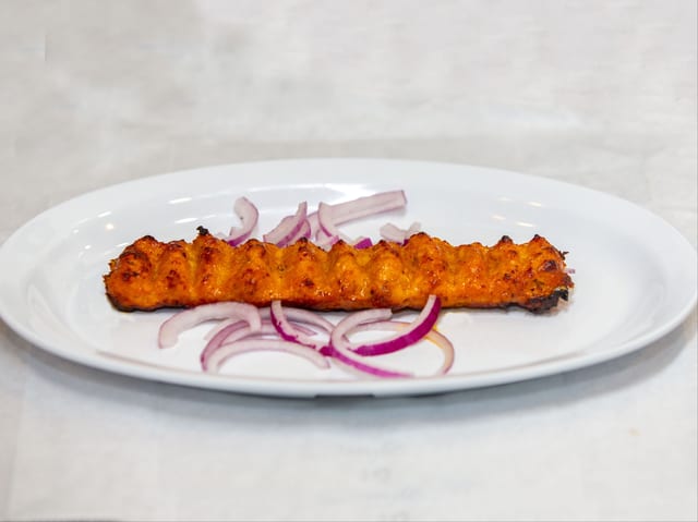 Chicken Kubideh Skewer.
