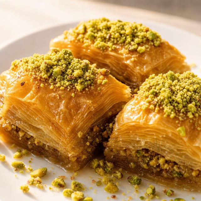 Baklava 4 Pieces.