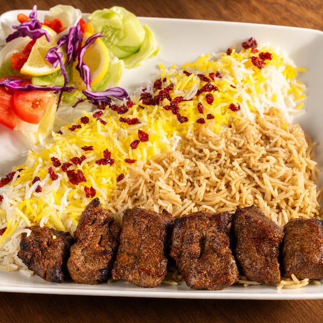 Beef Tika Platter.