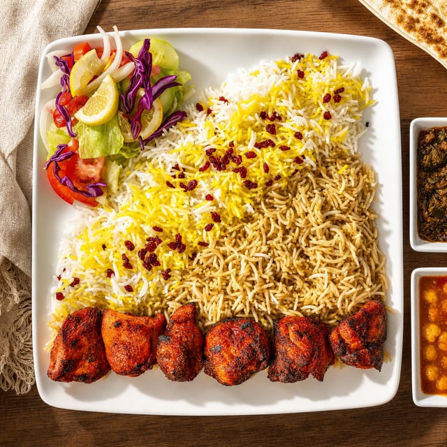 Chicken Tandoori Platter.